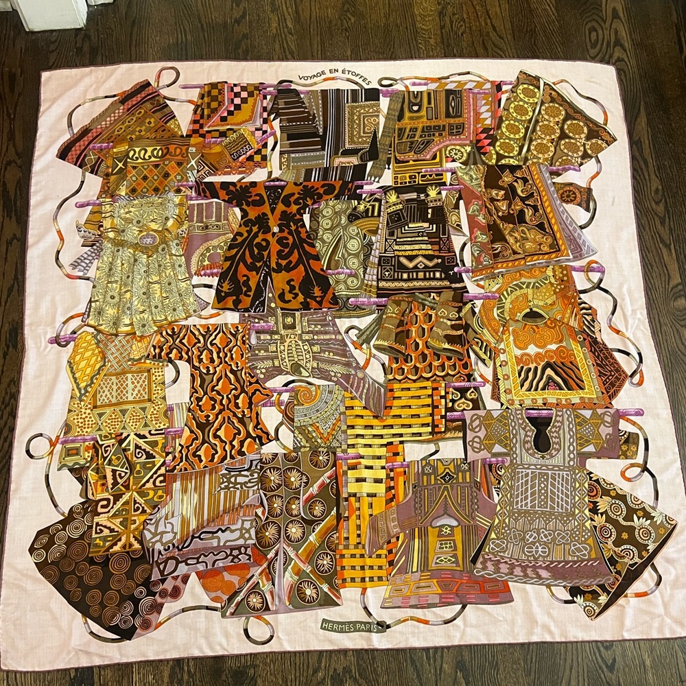 Hermes Scarf Voyage En Etoffes